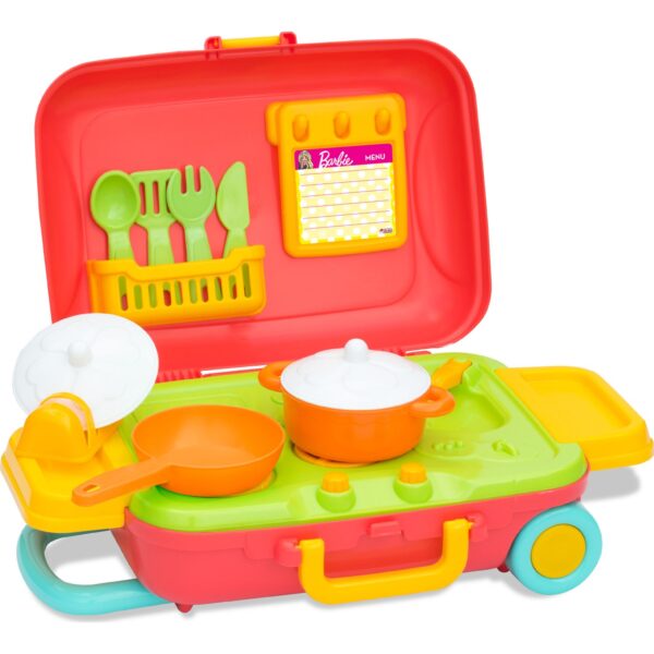 barbie kitchen luggage - 15 pcs