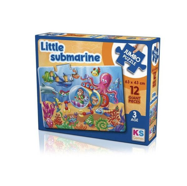 Little submarine puzzle 12pcs