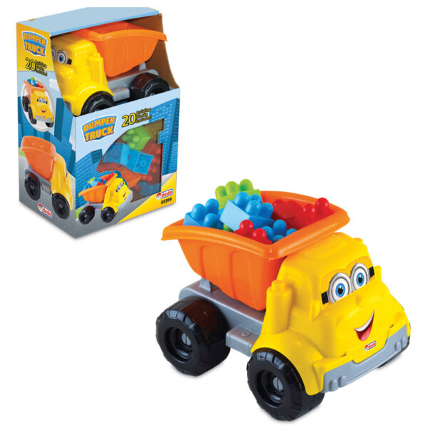 my first small truck with 20 blocks