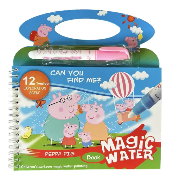 pepa pig water magic book
