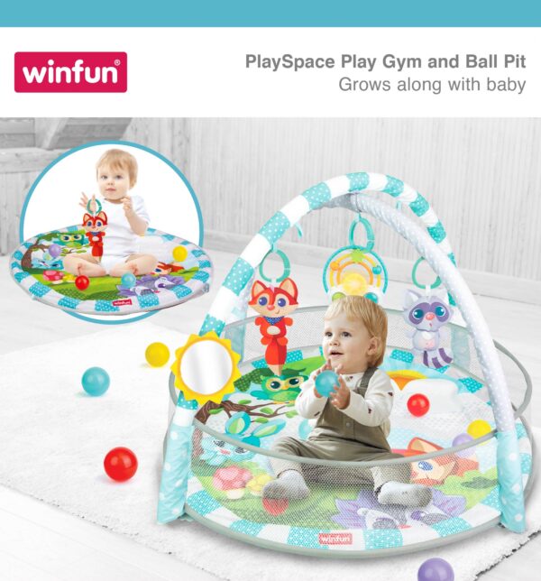 playmat and ball pit