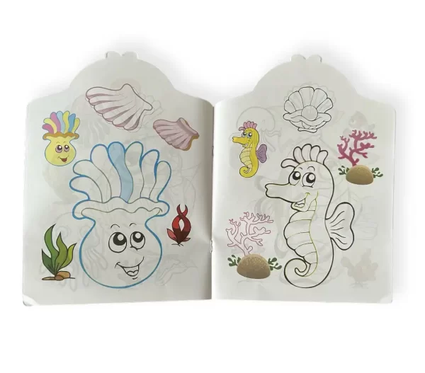 sea animals coloring book - Image 2