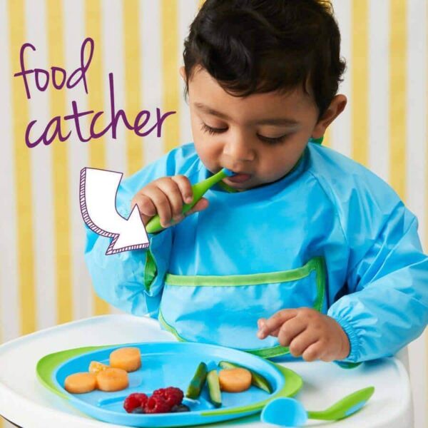 smock bib ocean breeze