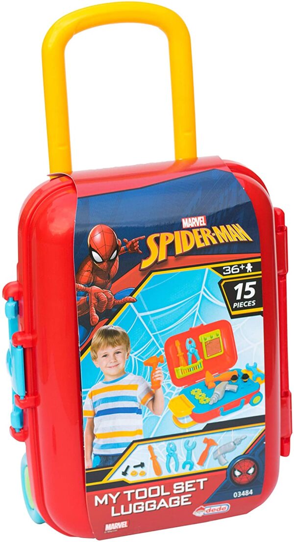spiderman tool set luggage
