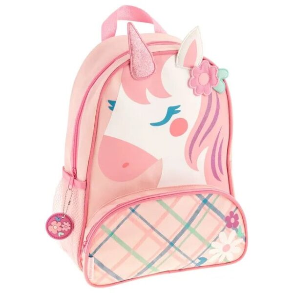 sidekick backpack - light pink unicorn