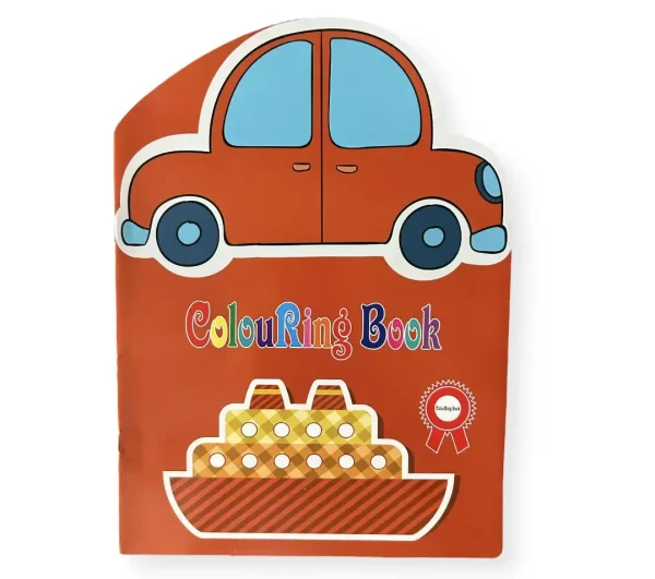 transportation coloring book