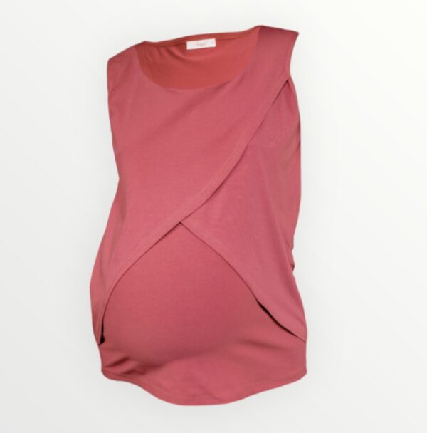 Cross fan tshirt cut (maternity & nursing ) - Image 2
