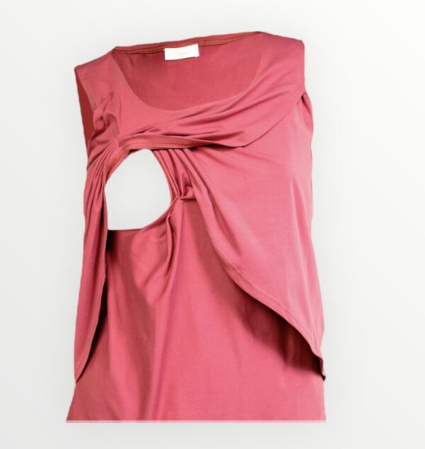 Cross fan tshirt cut (maternity & nursing )