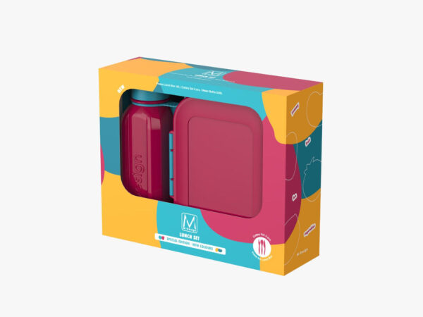 M.design 1.6 Lunch Set-Fushia