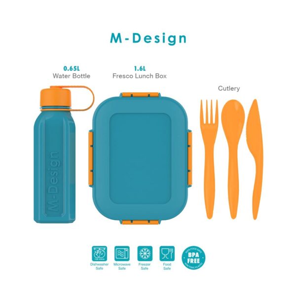 M.design 1.6 Lunch Set-Fushia - Image 2
