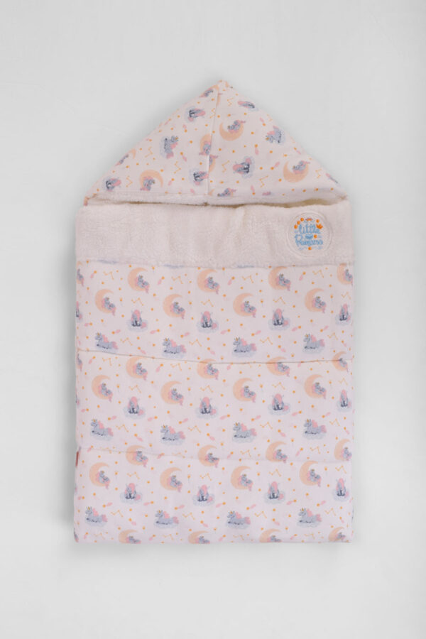 Hooded baby blanket - little princess