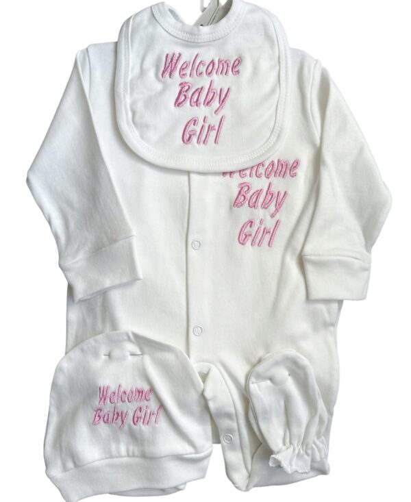 Welcome Baby set -Girl