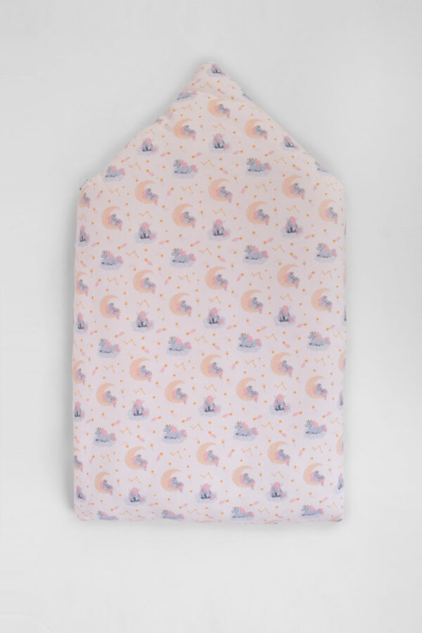 Hooded baby blanket - little princess - Image 2