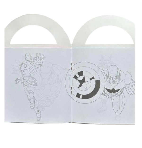 Portable small coloring book + Sticker - Avengers - Image 2