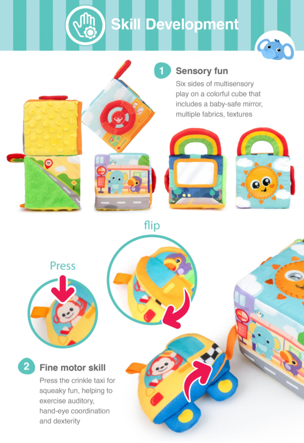 On The Move Activity Cube - Image 5