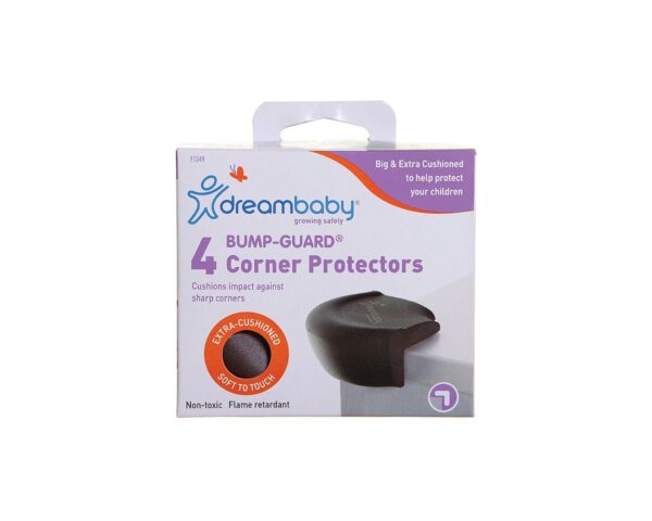 Bump-Guard® Corner Protectors 4 Pk - Brown - Image 2