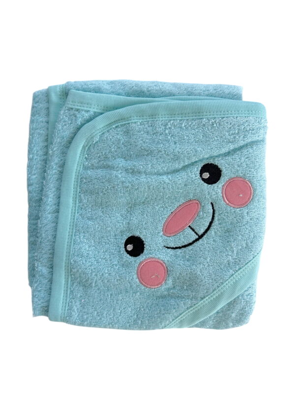 Baby hooded towel-Blue