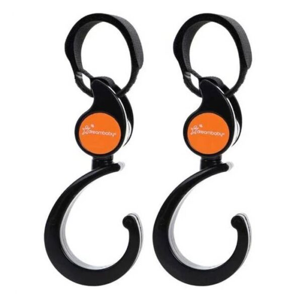 Dreambaby® EZY-Use stroller hooks - Image 5