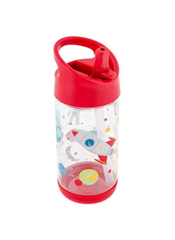 Flip top water bottle -Space