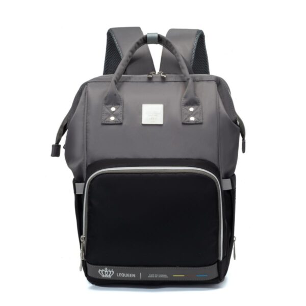 Lequeen Diaper bag 7th edition diamond -Black & Gray