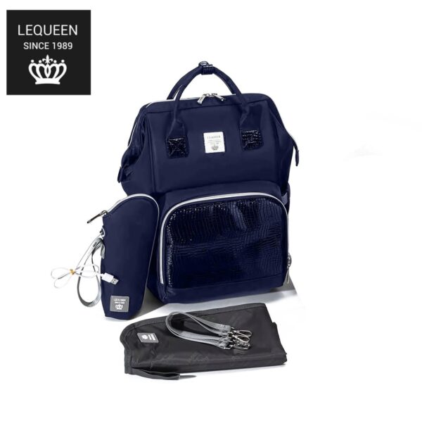 Lequeen 7th edition plus- Navy leather - Image 2
