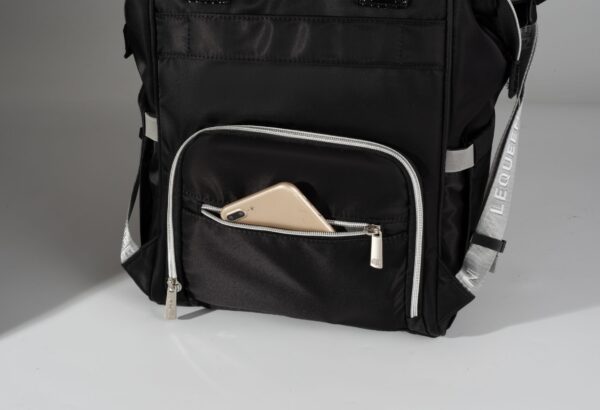 Lequeen diaper bag 7th edition diamond - black caputone - Image 3