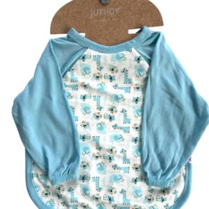Long sleeve Bib, Blue