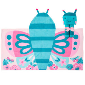 Beach towel butterfly