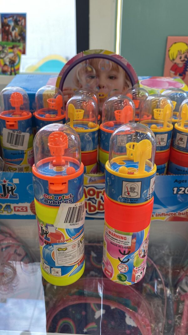 Bubbles with basket toy