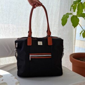 Lequeen shoulder / cross Bag , Black