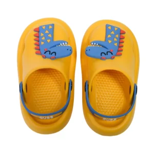 Kids Clog Blue Dino