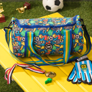 Duffle training Bag Medium , Football Blues