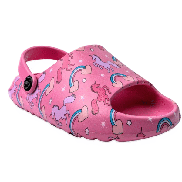 Open Toe Pink Unicorn & Rainbows - Image 4
