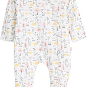 Pink giraffe pattern