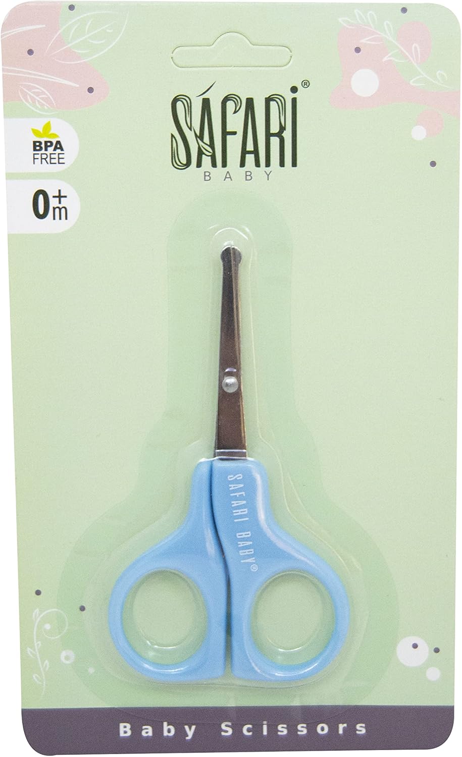Safari Baby Nail scissor-Blue1