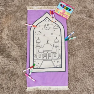 Colouring prayer mat