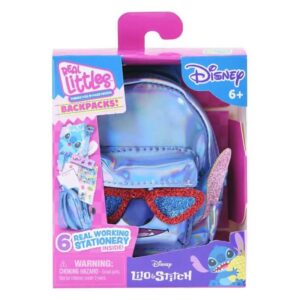 Real Littles – Stitch Backpack – 12PCS CDU – Open Box Tiny Stitch, big surprises—collect all 12!