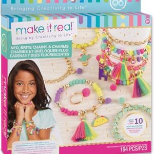Neo-Brite Chains And Charm Set