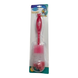 True bottle & teat cleaning brush- Red