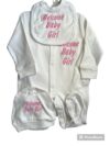 Welcome Baby set , girl