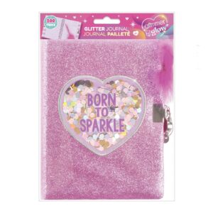 Born to Sparkle Glitter Journal