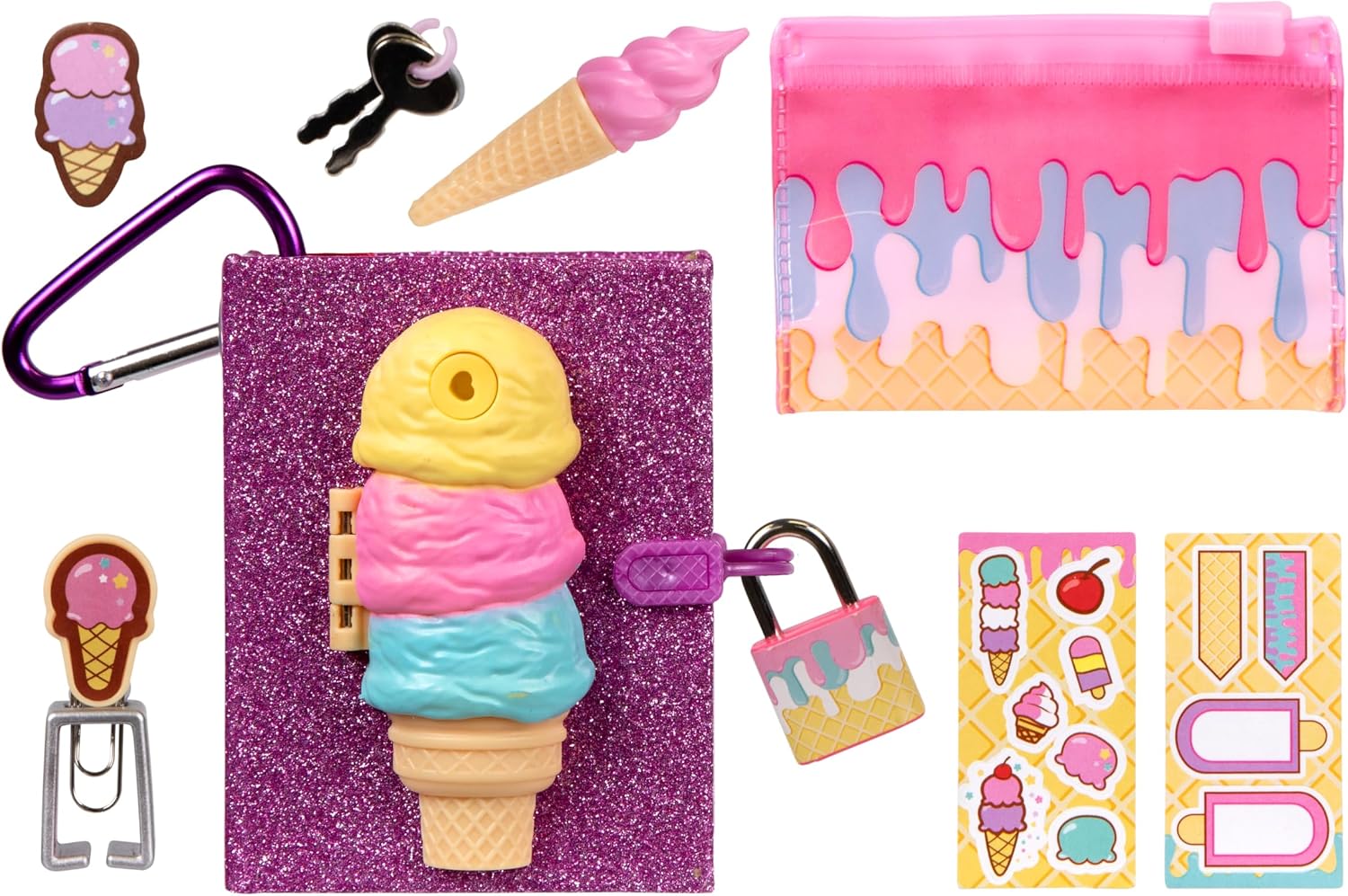 REAL LITTLES - Collectible micro Journal with 4 surprises inside! Styles May Vary